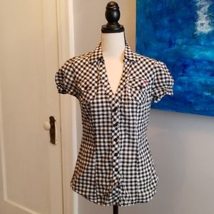 Guess Gingham Top